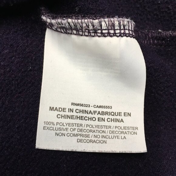 Nike Dri Fit Pullover Purple Knit Hooded Sweater Size S - Picture 10 of 14